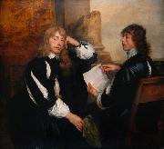Dyck, Anthony van Thomas Killigrew and William (mk25) oil painting reproduction